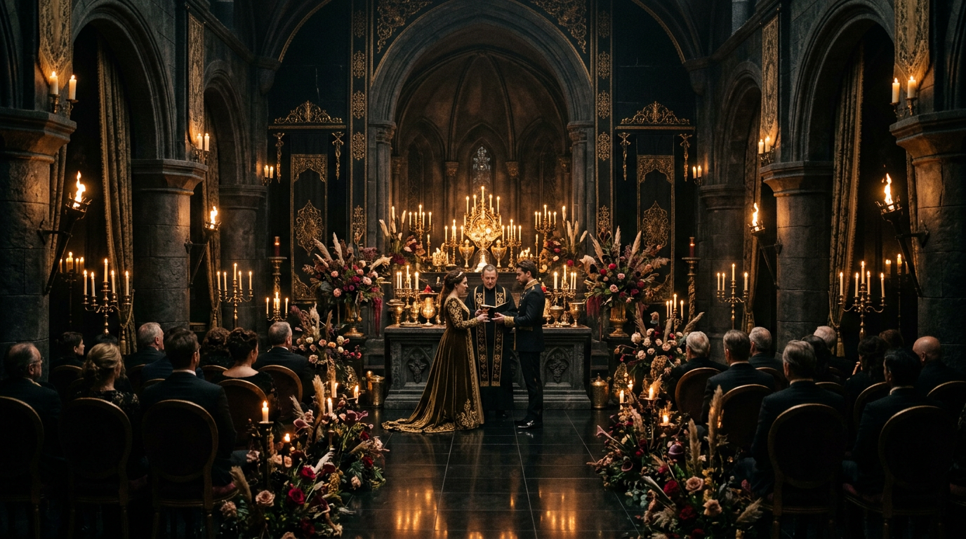 Ceremony and events setting for Lost in the Astral