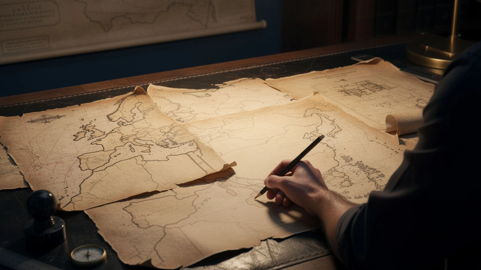 Section still: Incomplete maps